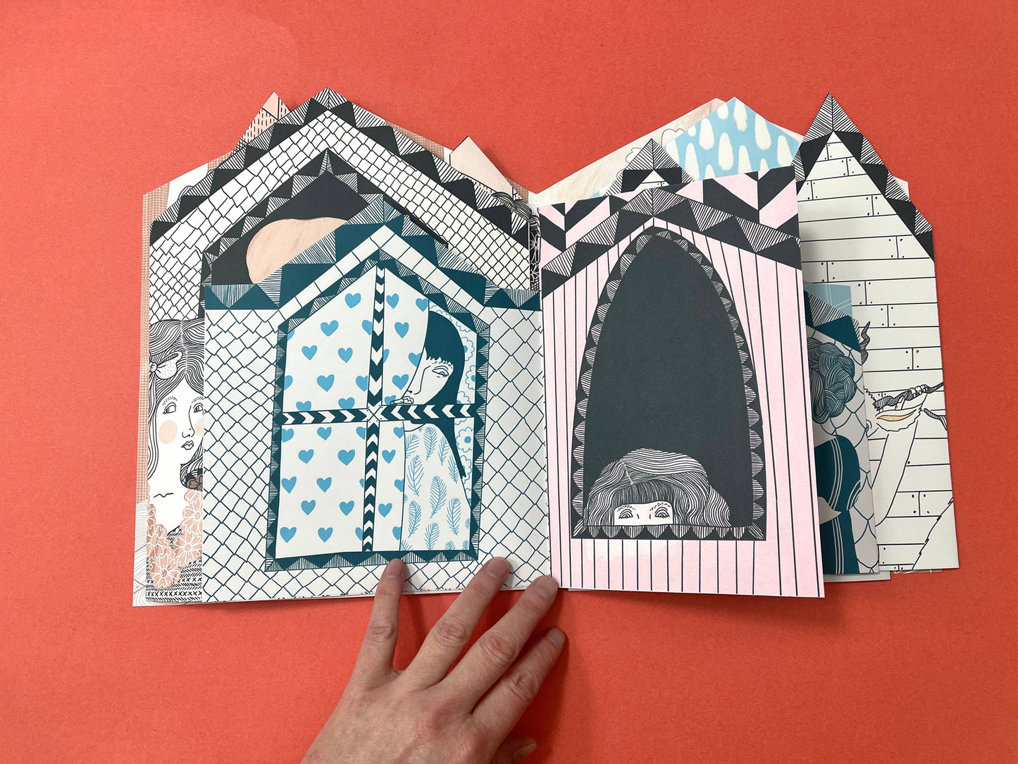 Pageant - A Fold Out Art Zine