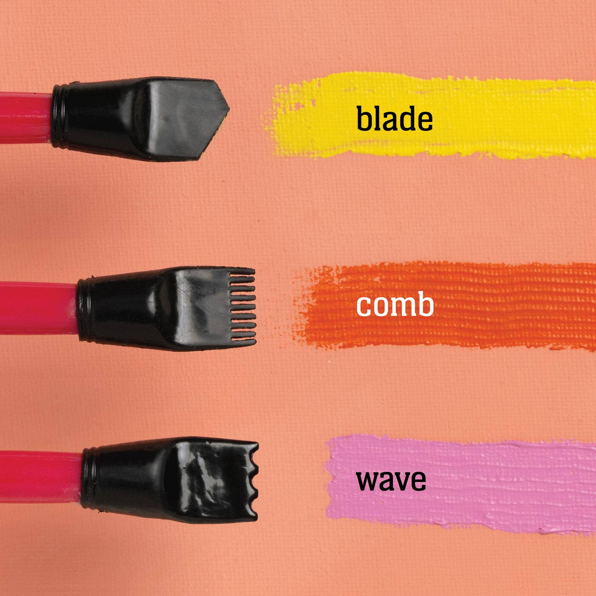 Mod Podge® 3pc Texturizing Tools Set