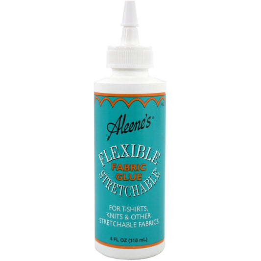 Aleene's Flexible Stretchable Fabric Glue 4oz