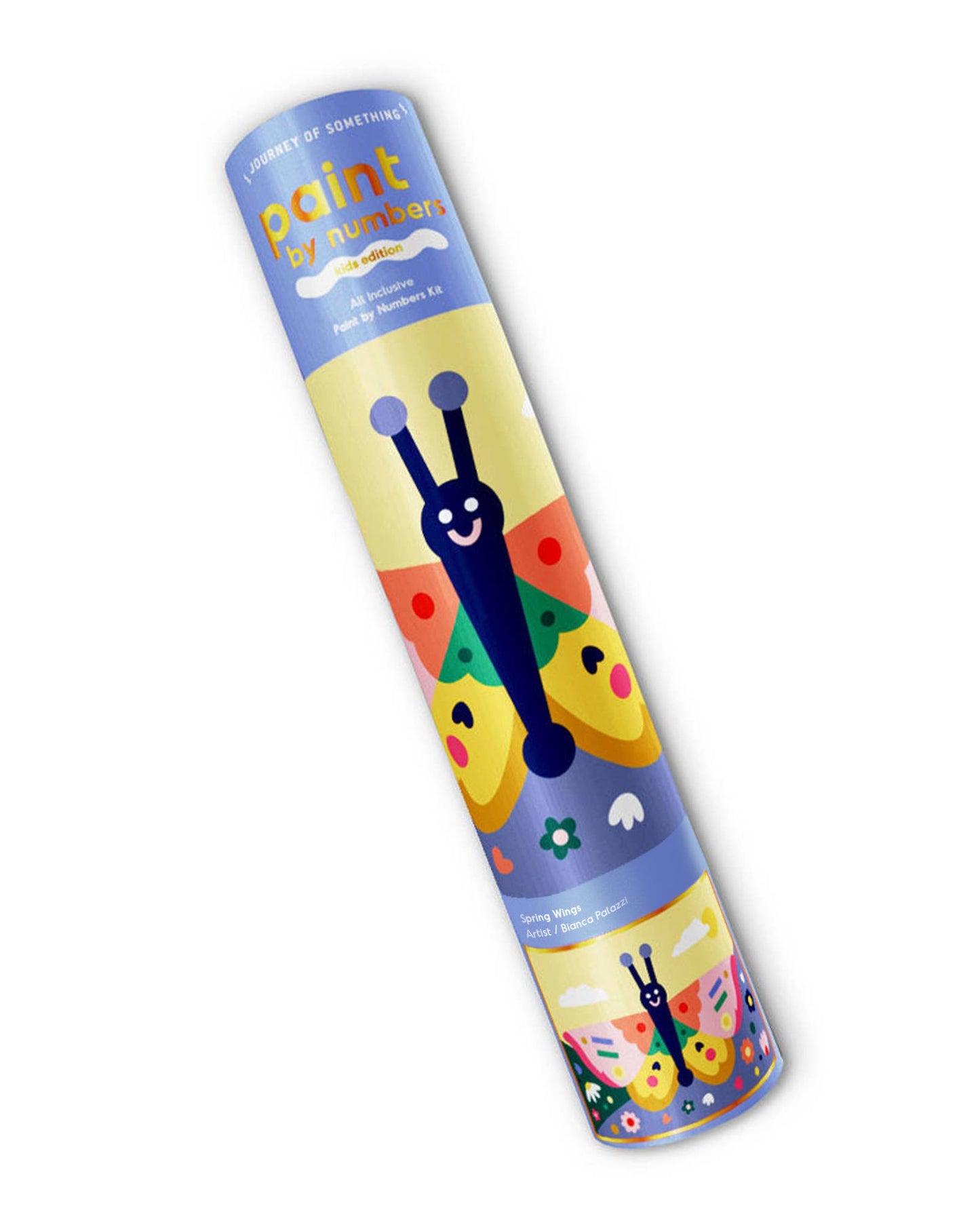 Paint by Numbers Kit & Canvas for Kids - Spring Wings