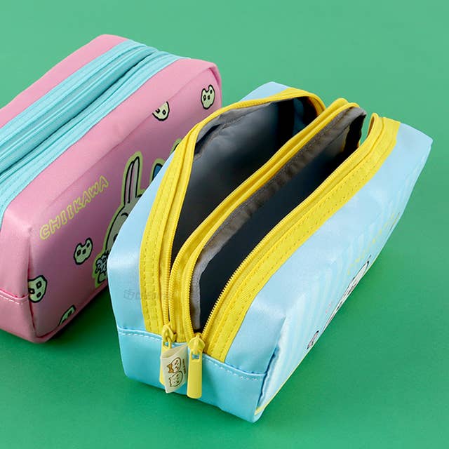 Chiikawa Two Zipper Oganizer Pencil Case Pouch