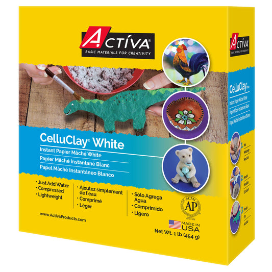CelluClay, 1 lb.  White
