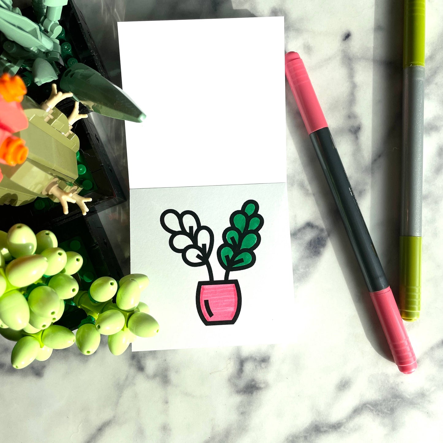 50 Pages Birds Bugs and Botany Mini Coloring Book for Adults