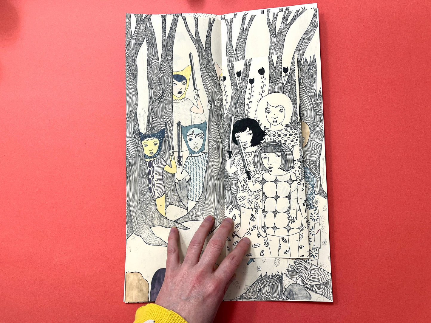 In the Middle - Art Zine