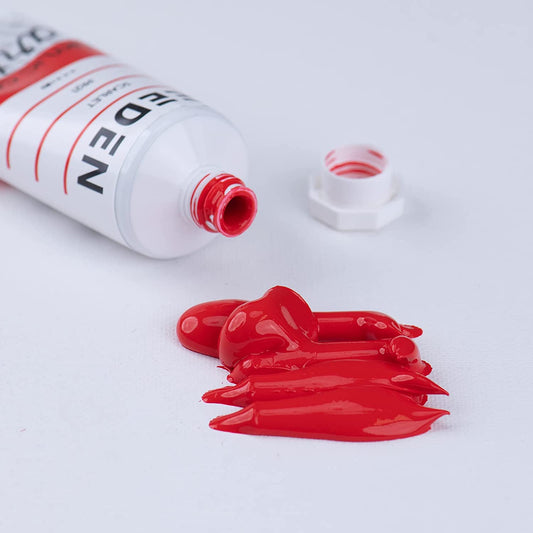 MEEDEN Professional Acrylic Paint Set, Artist Grade Acrylic Paint Tubes, Heavy Body Acrylic Paints for Adults, Art Supplies for Canvas Painting, 2 oz* 9 Tubes