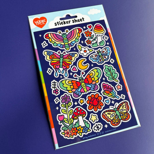 Sticker Sheet - Butterfly Magic