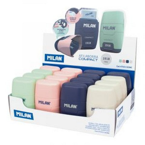 Milan Sharpener + Eraser Combo