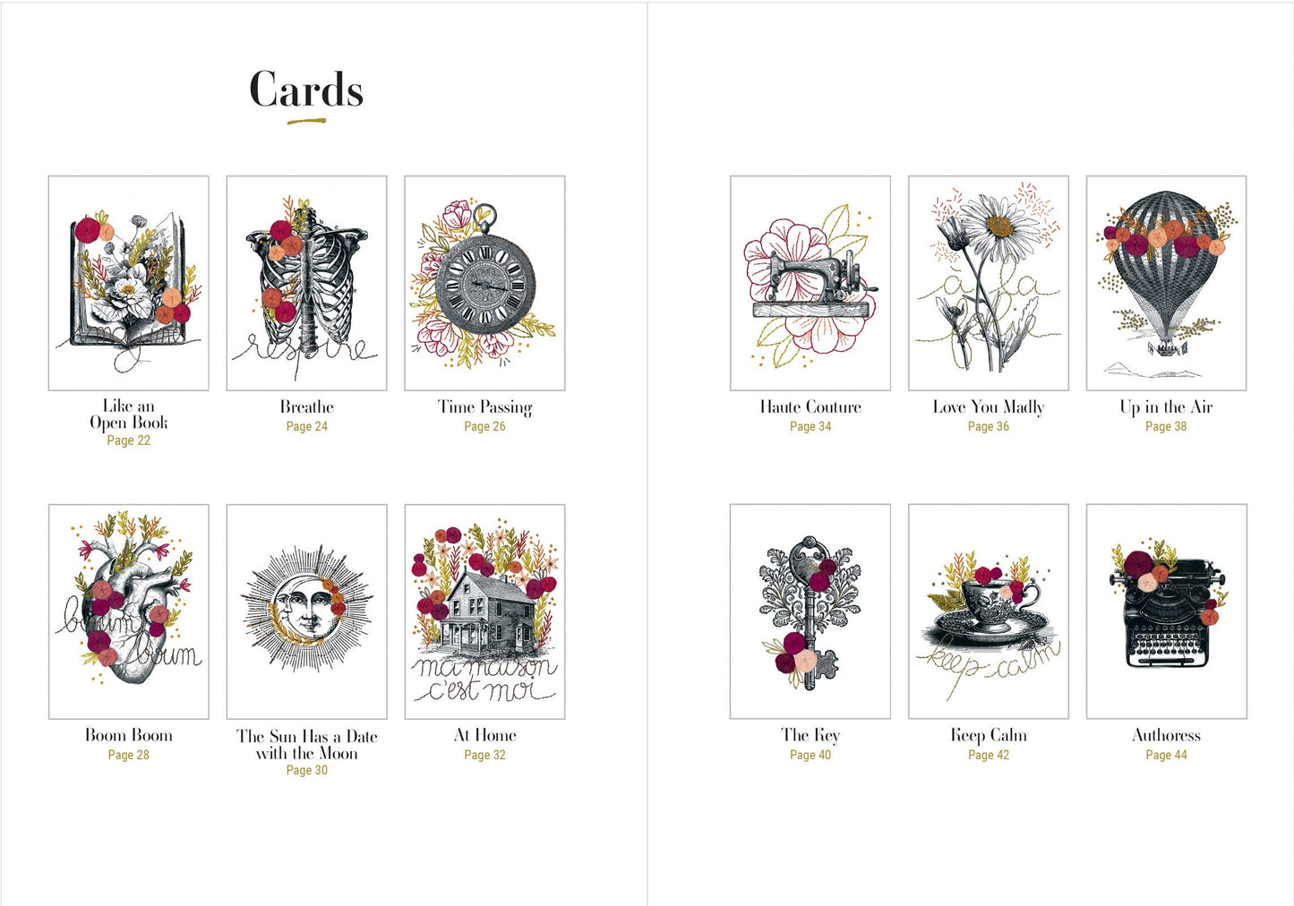 Embroidery Notecards