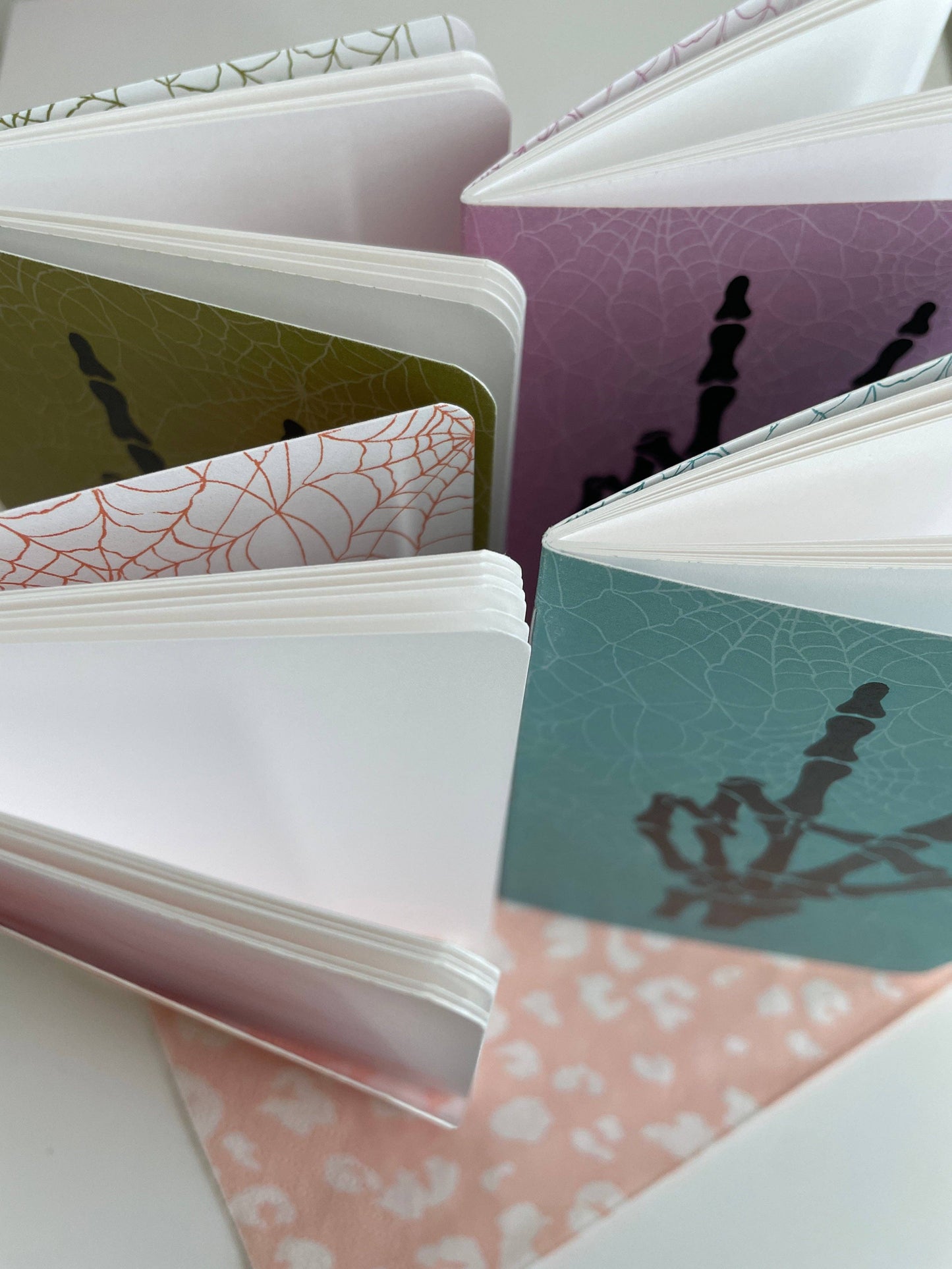 Peace Off Pocket Notebook - Skeleton Hands