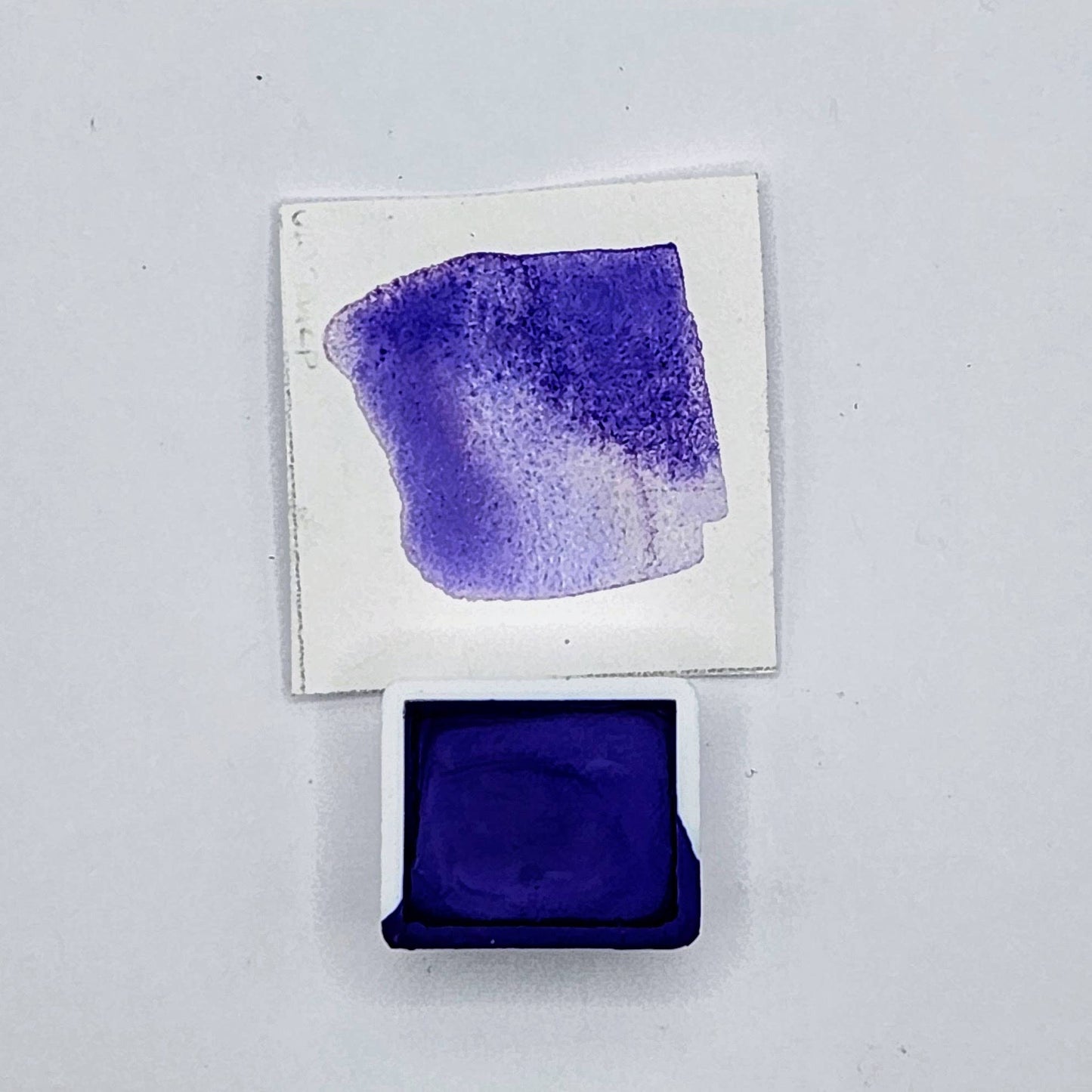 Watercolor Half Pan - Ultramarine Purple