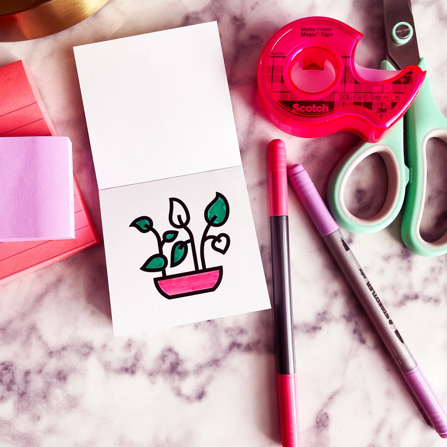 50 Pages Birds Bugs and Botany Mini Coloring Book for Adults