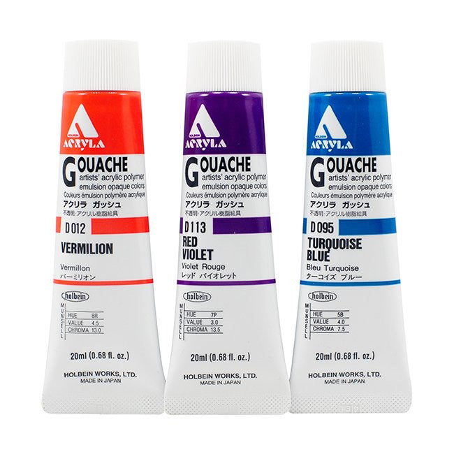 Holbein Acryla Gouache 20ml Tube