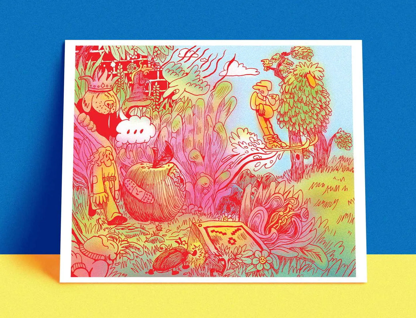 Prints: Nahcroll - Back Of Your Mind