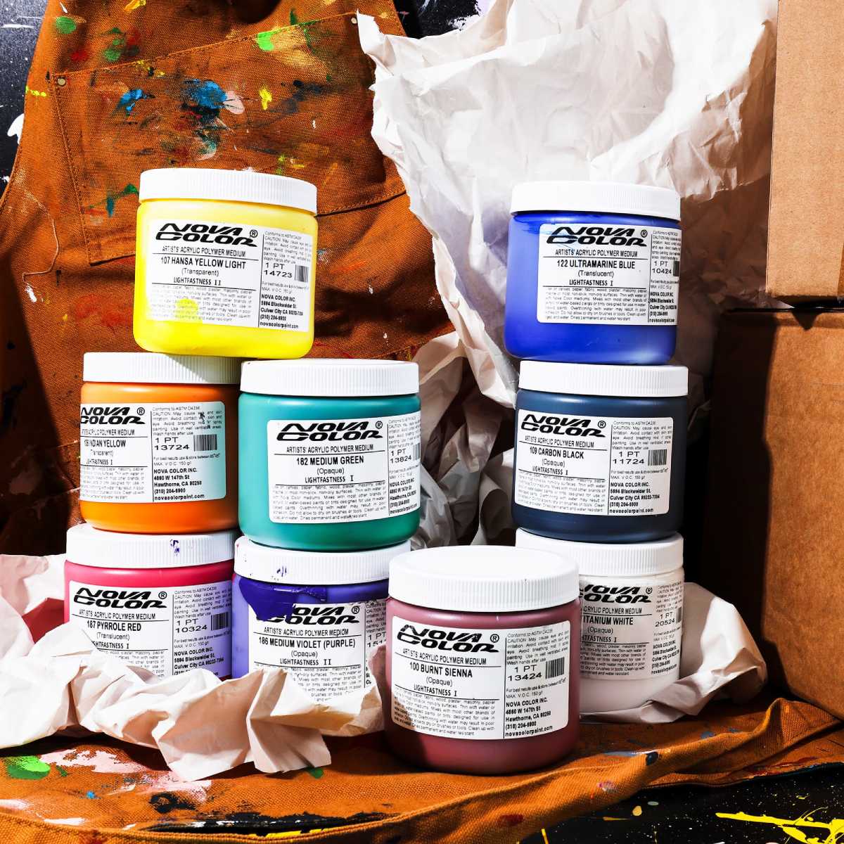 Nova Color Acrylic Paint 16oz/Pint