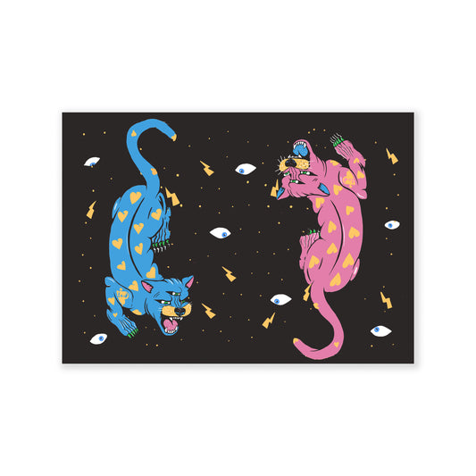 Prints: HanFran - Galactic Panther