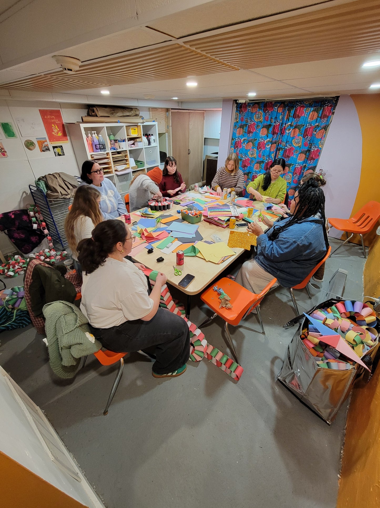 Thursday Night Art Club x Sidewalk Collage Library: Collage Making