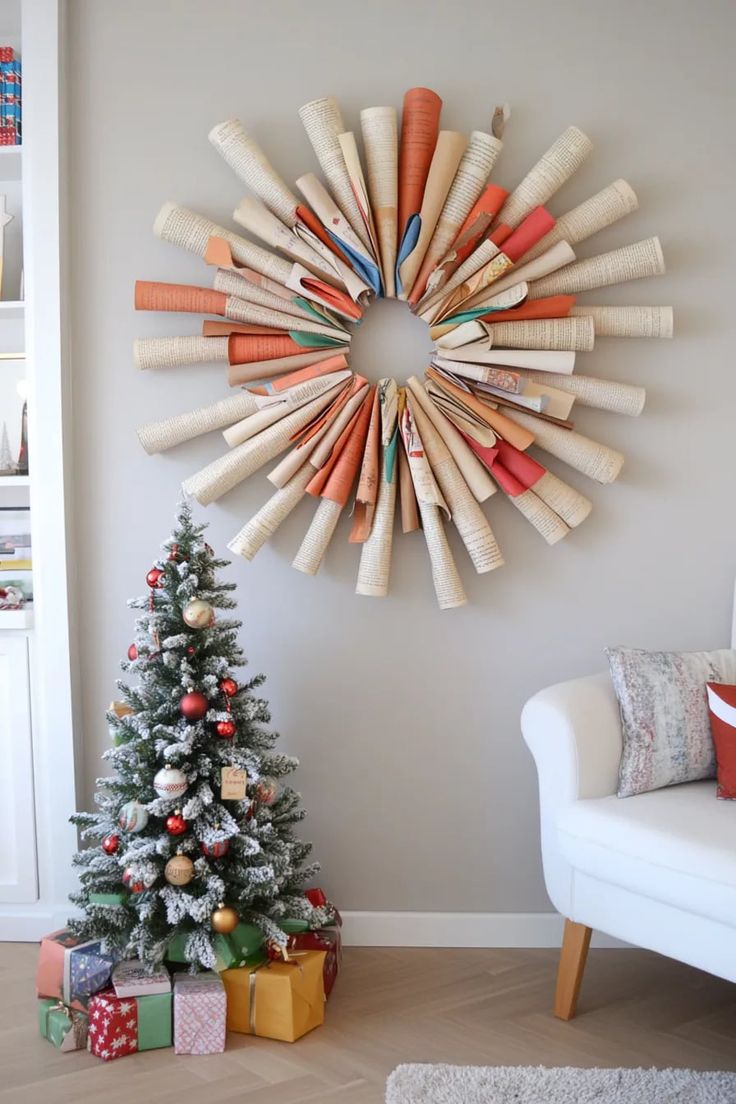 Thursday Night Art Club: Paper Wreath Making