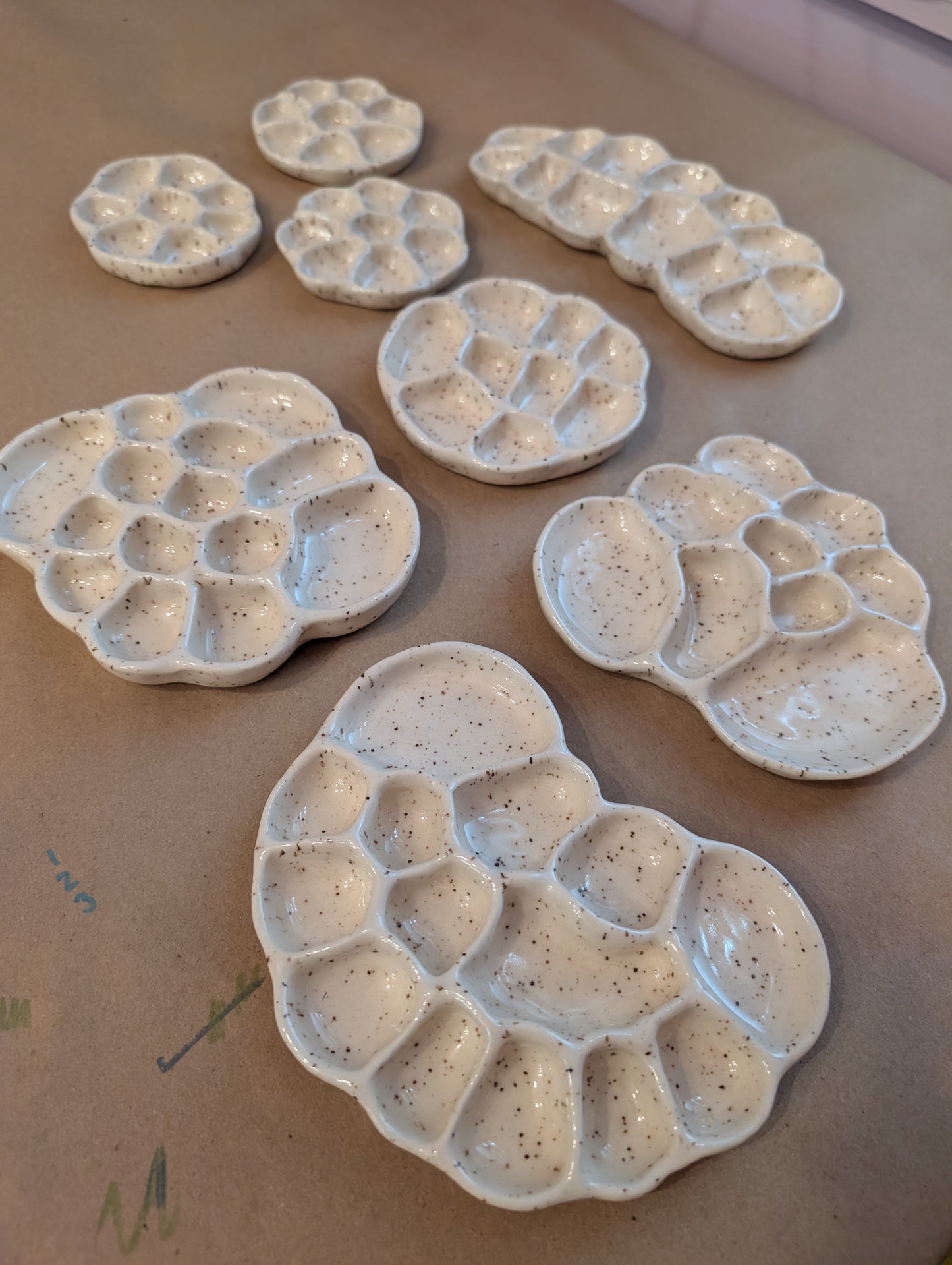 Handmade Paint Palettes