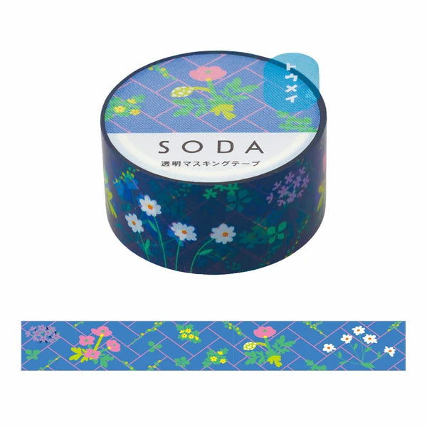 KINGJIM SODA Washi Tape Clear Washi Tape Soda