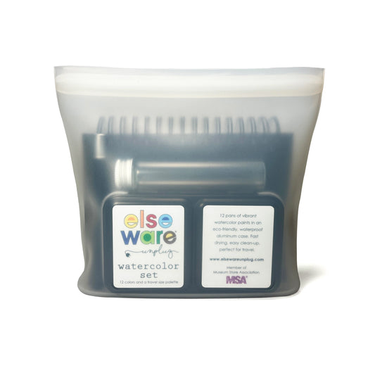 elsewhere unplug - Watercolor To Go Kit, 12 Colors